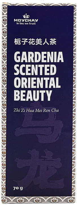 Gardenia Scented Oriental Beauty (Zhi Zi Hua Mei Ren Cha), 70 gram package