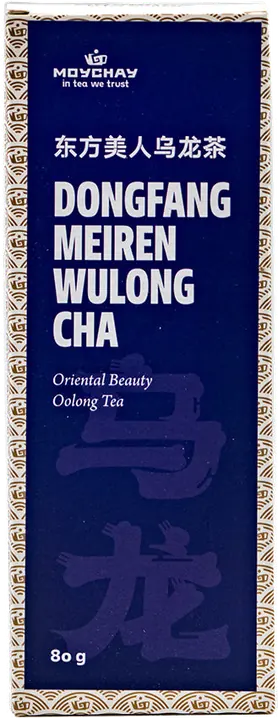 Oriental Beauty Oolong Tea (Dongfang Meiren Wulong Cha), 80 gr package