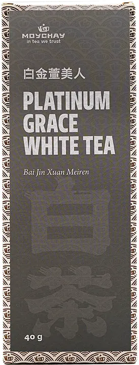 Platinum Grace white tea, 40 gram package