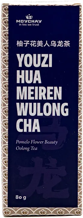 Pomelo Flower Beauty Oolong Tea (Youzi Hua Meiren Wulong Cha), 80 gr package